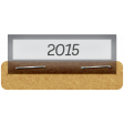 Clear Calendar Tabs Kit - clear tab 2015