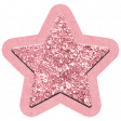 The Good Life: December 2020 Pink Christmas Elements Kit - Star 01