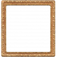 Good Life July 21_Frame 4x4-Brown Gold-Scalloped