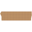 Good Life Sep 21_Washi Tape-Grid-Brown  Medium