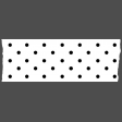 Thanksgiving Stickers & Tape_Washi Tape- Black Dots