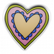 The Good Life: January 2022 Elements - puffy sticker heart