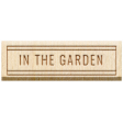 The Good Life: May 2022 Elements - Textured label 10 In the Garden
