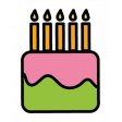 GL22 June Birthday Sticker Cake (2)
