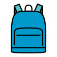 GL22 June School's Out Sticker Backpack