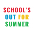 GL22 June Sticker School's Out 