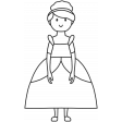 Draw It Kit - Princesses Templates - template 1