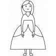 Draw It Kit - Princesses Templates - template 11