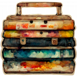 GL22 Nov Travel Watercolor Suitcase