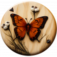 GL23 March-April Wood Flair Butterfly 2