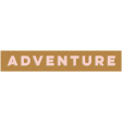Good Life March & April 2023 Stickers: Word Art- Adventure