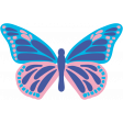 The Good Life: May & June 2023 Sticker butterfly 3