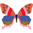 The Good Life: May & June 2023 Sticker butterfly