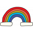 The Good Life: May & June 2023 Sticker rainbow