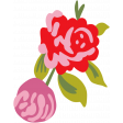 The Good Life: May & June 2023 Sticker rose