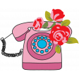 The Good Life: May & June 2023 Sticker Flower Phone