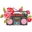 The Good Life: May & June 2023 Sticker Flower Boombox