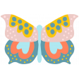 Good Life: July & August 2023 Stickers- Butterfly 4