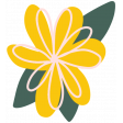 Good Life: July & August 2023 Stickers- Yellow Flower