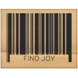The Good Life: July & August 2023 Mixed Media Elements - Barcode, Find Joy