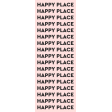 Water World Travellers Notebook Card 06 Happy Place 3x8