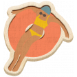 Water World Textured Sticker 18