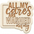 Water World Wood Word Art 4: All My Cares Are Washed Away