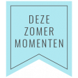 Water World Dutch Word Art: Label- Deze Zomer Momenten