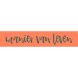 Water World Dutch Word Art: Label Strip- Manier Van Leven