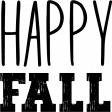 This Is Spooky Word Art Happy Fall Template