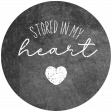 Touch Of Delight Elements: Chalkboard Label- Stored In My Heart