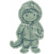 This Is Spooky Elements: Plastic Sticker- Kid Costume