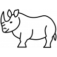 Animal Icon Template Rhino