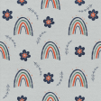 Bright Sunshiny Day White Rainbow Paper