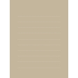 In The Pocket - Writable Journal Card - Lined Tan