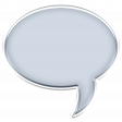 Family Day - Elements - Speech Bubble Blue