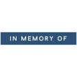 Treasured - Minikit - WA - In Memory Of