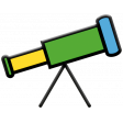 The Mad Scientist - Elements - Telescope - Rubber