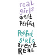 Mixed Media 3 - Elements - Word Art - Real Girls