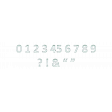 Sugar & Sweet Alpha3 Numbers and Symbols