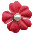 Picnic Day Elements - Red Flower