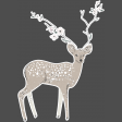 Winter Day Elements - Deer Glitter