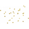Reflections At Night - Metallic Gold Circle Splatter