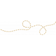 A Little Sparkle {Elements} - Gold And White String
