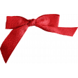 A Little Sparkle {Elements} - Red Fabric Bow