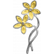 Picnic Day - Flower Brooch