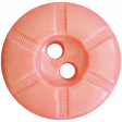 Back to Nature - Coral Pink Button