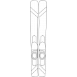 Winter Fun Doodle Template 003