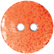 Raindrops & Rainbows - Orange Button 04