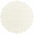 Happy Birthday Mini - Cream Doily